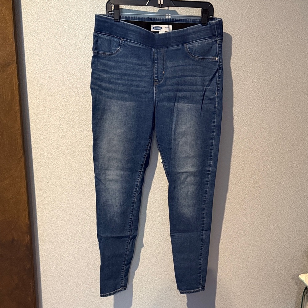 Old Navy Women's Dark Blue Jeggings